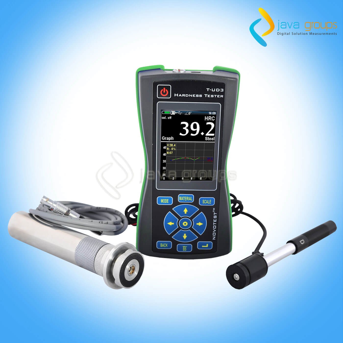 Alat Ukur Kualitas Kekerasan Baja NOVOTEST T-UD3